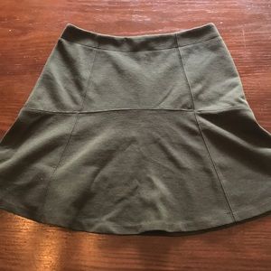 Olive loft skirt